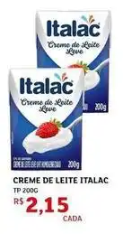 Assaí Atacadista Italac - creme de leite oferta