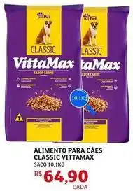 Assaí Atacadista Vittamax - alimento para cães classic oferta