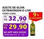 Assaí Atacadista O-live - azeite de oliva extravirgem o-live oferta