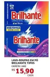 Assaí Atacadista Brilhante - lava-roupas em pó tipos oferta