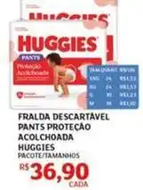 Assaí Atacadista Huggies - fralda descartável pants proteção acolchoada oferta