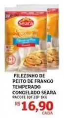 Assaí Atacadista Seara - filezinho de peito de frango temperado congelado oferta