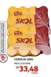 Assaí Atacadista Skol - cerveja oferta
