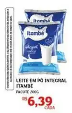 Assaí Atacadista Itambe - leite em po integral oferta