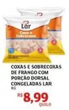 Assaí Atacadista Lar - coxas e sobrecoxas de frango com porcao dorsal congeladas oferta