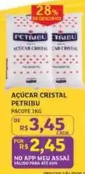 Assaí Atacadista Petribu - açúcar cristal oferta