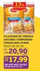 Assaí Atacadista Filezinho - de frango sassami temperado oferta