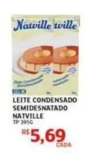 Assaí Atacadista Natville - leite condensado semidesnatado oferta