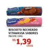 Assaí Atacadista Convenção sabores - biscoito recheado oferta