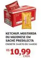 Assaí Atacadista Predilecta - ketchup, mostarda ou maionese em sachê oferta