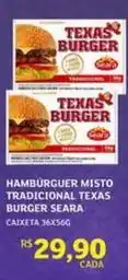 Assaí Atacadista Texas burguer - hamburguer misto tradicional texas burger oferta