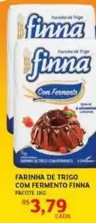 Assaí Atacadista Finna - farinha de trigo com fermento oferta