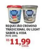 Assaí Atacadista Sabor & vida - requeijão cremoso tradicional ou light oferta