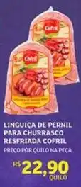 Assaí Atacadista Cofril - linguiça de pernil para churrasco resfriada oferta