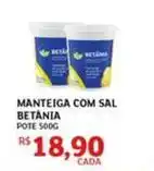Assaí Atacadista Betânia - manteiga com sal oferta