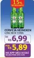 Assaí Atacadista Heineken - cerveja long neck oferta