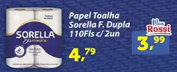 Rossi Supermercado Papel toalha sorella f. dupla oferta