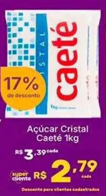Super Lagoa Açúcar Cristal Caeté oferta