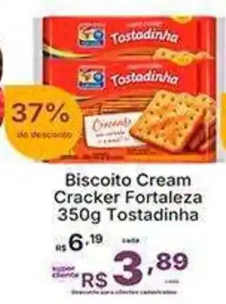 Super Lagoa Biscoito cream cracker fortaleza tostadinha oferta