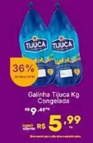Super Lagoa Galinha Tijuca Kg Congelada oferta