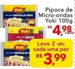 UniSuper Pipoca de Micro-ondas Yoki oferta