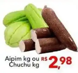 UniSuper Aipim kg ou chuchu kg oferta