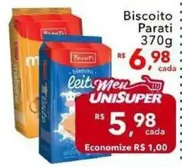 UniSuper Biscoito parati oferta