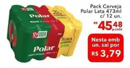 UniSuper Pack Cerveja Polar Lata oferta