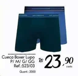 Giassi Supermercados Cueca Boxer Lupo oferta