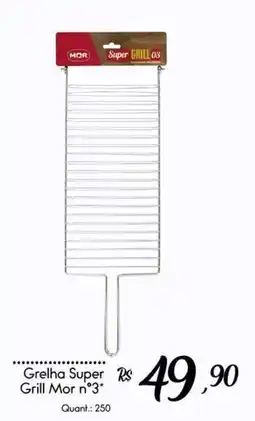 Giassi Supermercados Grelha super grill mor n°3 oferta