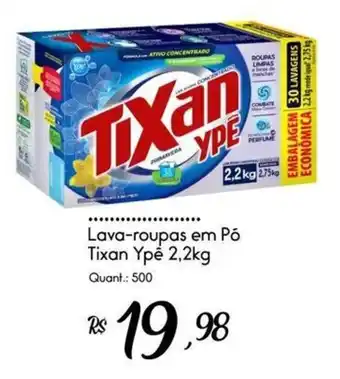 Lava-roupas em Pó Tixan Ypê