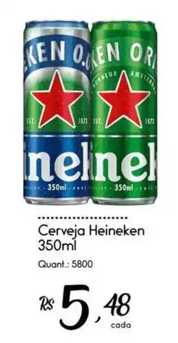 Giassi Supermercados Cerveja Heineken oferta