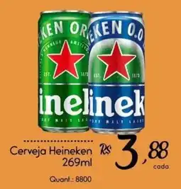 Giassi Supermercados Cerveja Heineken oferta
