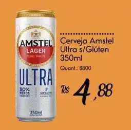 Giassi Supermercados Cerveja Amstel lager ultra s/gluten oferta