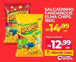 Supermercados Myatã Salgadinho fandangos elma chips oferta