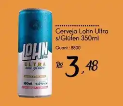 Giassi Supermercados Cerveja lohn ultra s/gluten oferta