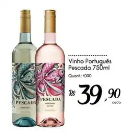 Giassi Supermercados Vinho Português Pescada oferta