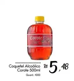 Giassi Supermercados Coquetel Alcoólico Corote oferta