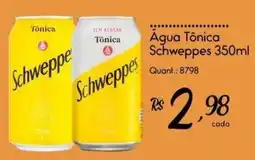 Giassi Supermercados Água Tônica Schweppes oferta