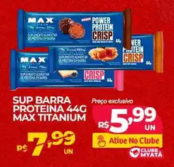 Supermercados Myatã Sup barra proteina 44g max titanium oferta