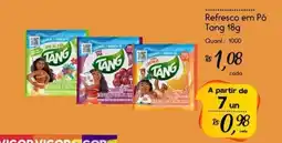 Giassi Supermercados Refresco em Pó Tang 18g oferta
