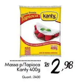 Giassi Supermercados Massa p/Tapioca Kanty oferta