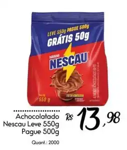 Giassi Supermercados Achocolatado Nescau Leve oferta