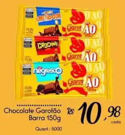 Giassi Supermercados Chocolate garotão barra oferta