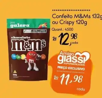 Giassi Supermercados Confeito M&Ms oferta