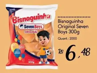 Giassi Supermercados Bisnaguinha original seven boys oferta