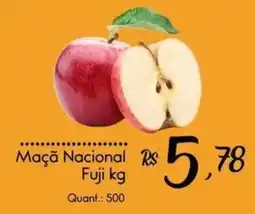 Giassi Supermercados Maçã Nacional Fuji oferta