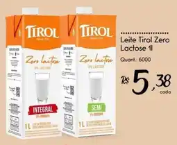 Giassi Supermercados Leite tirol zero lactose oferta