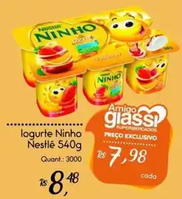 Giassi Supermercados logurte ninho nestle oferta