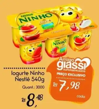 Giassi Supermercados logurte ninho nestle oferta